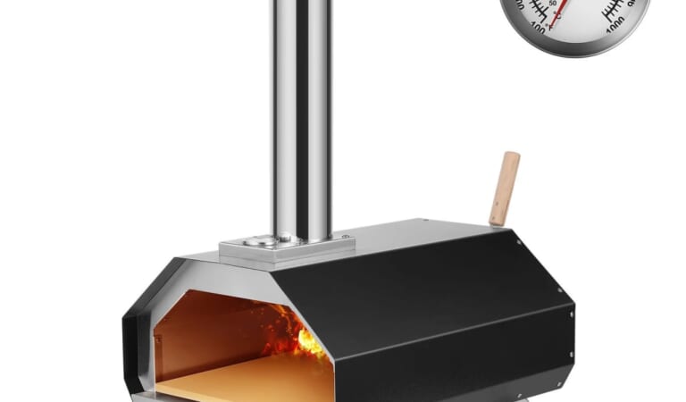 HiMombo Outdoor Pizza Oven for $124 + free shipping