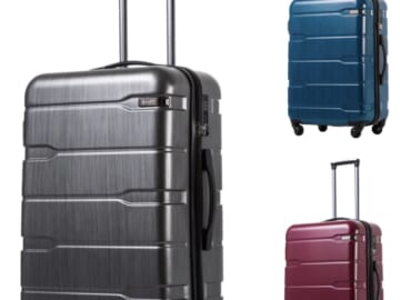 Coolife Hardside Spinner Luggage Suitcase