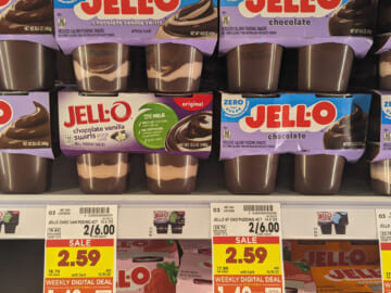 Jell-O Gelatin Or Pudding 4-Packs Just $1.49 At Kroger