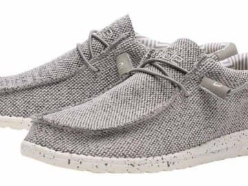Hey Dude Wally Sox Stitch Shoes for $36 + free shipping w/ $60
