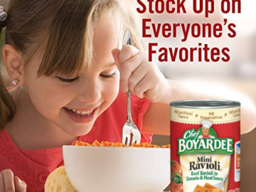 Chef Boyardee 24-Pack Mini Ravioli as low as $21.83 Shipped Free (Reg. $30) – 91¢/15 Oz Can