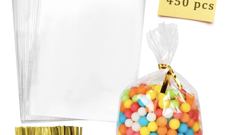 Cellophane Treat Bags (450 count) only $8.09 shipped!