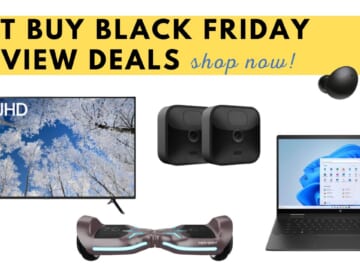 Best Buy Black Friday Preview Sale is Live!!