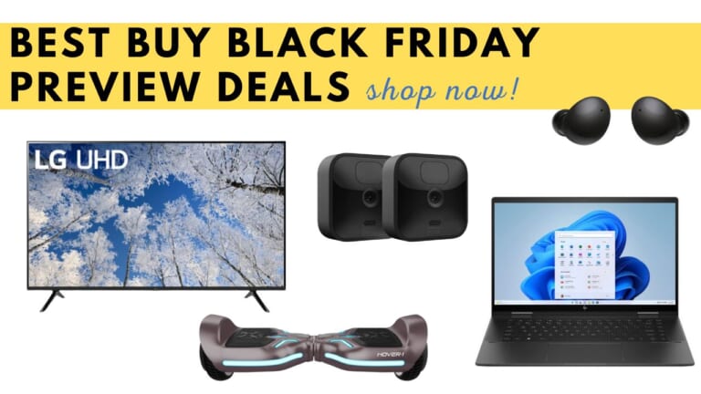 Best Buy Black Friday Preview Sale is Live!!