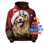 Men's Custom Christmas Hoodie for $9 + $11.03 shipping