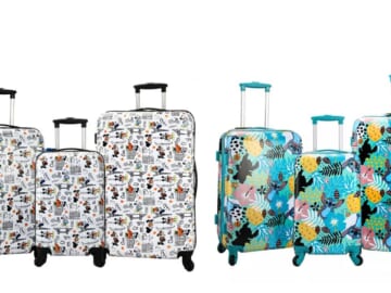 55% off Disney 3-Piece Luggage Sets