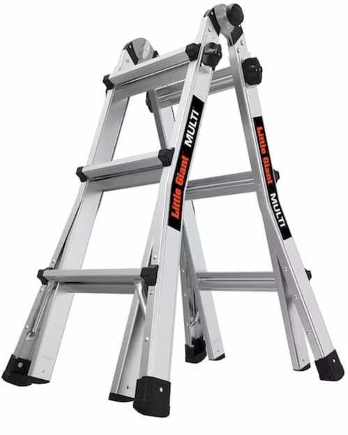 Load Capacity Telescoping Multi-Position Ladder