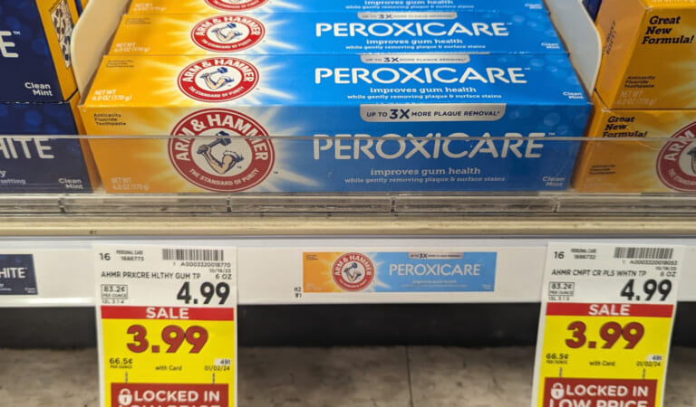 Arm & Hammer Toothpaste Just $2.99 At Kroger (Regular Price $4.99)