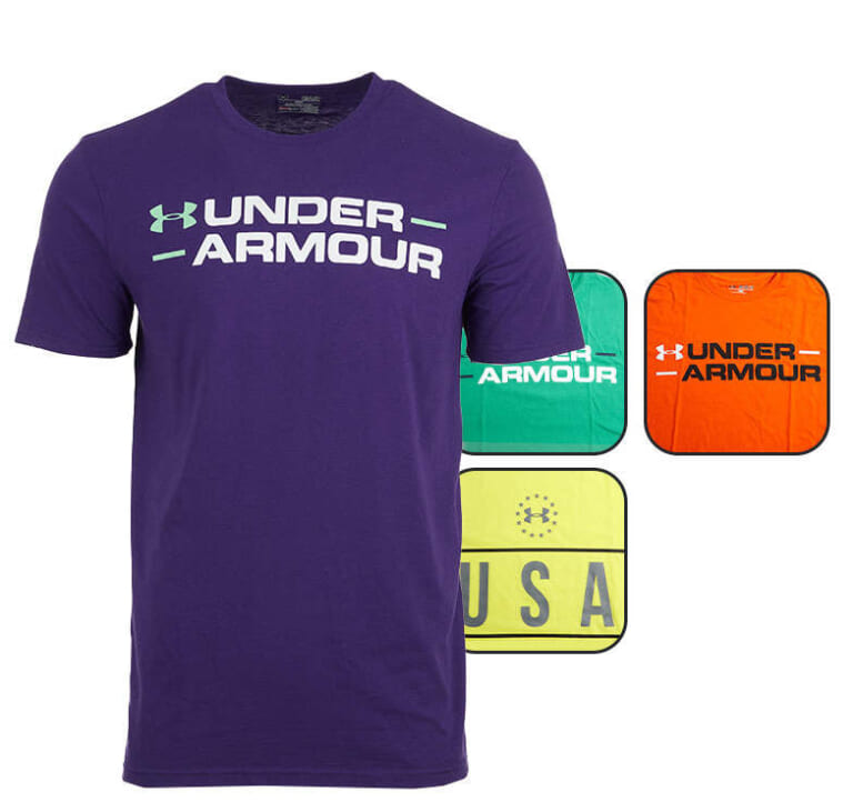 Under Armour Men's Surprise Short Sleeve Shirt for $13 + free shipping