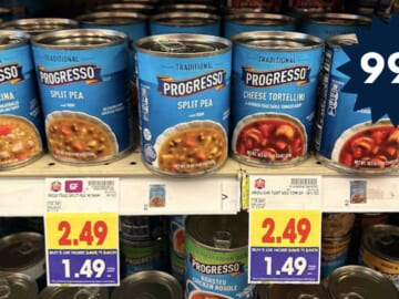 99¢ Progresso Soup (Or Make it a Rebate Money Maker!) | Kroger Mega Deal