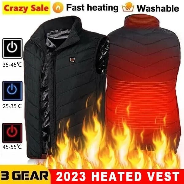 Heated Electric Vest for $12 + $10 shipping