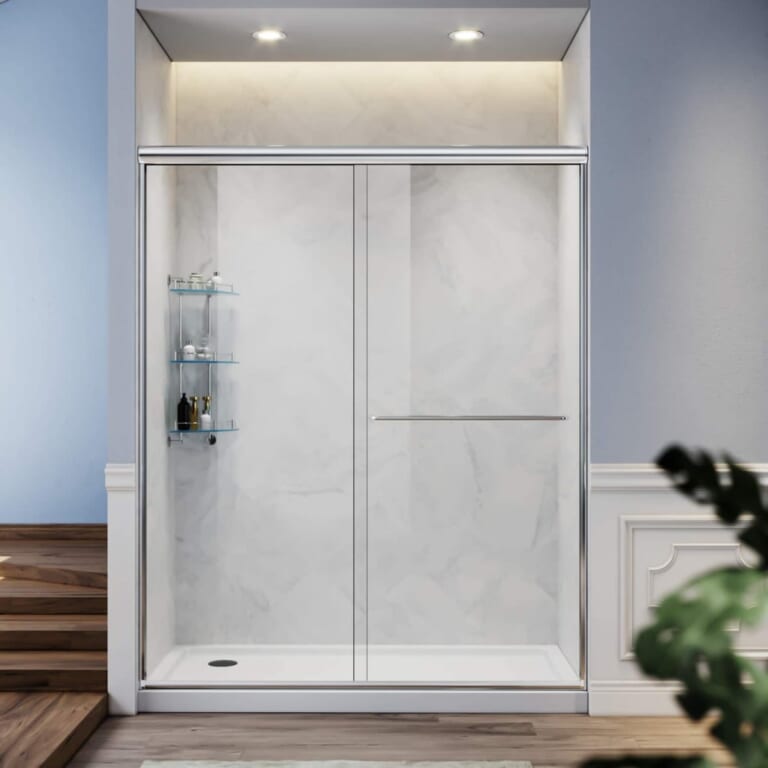 Sunny Shower 60" x 72" Double Sliding Shower Doors from $270 + free shipping