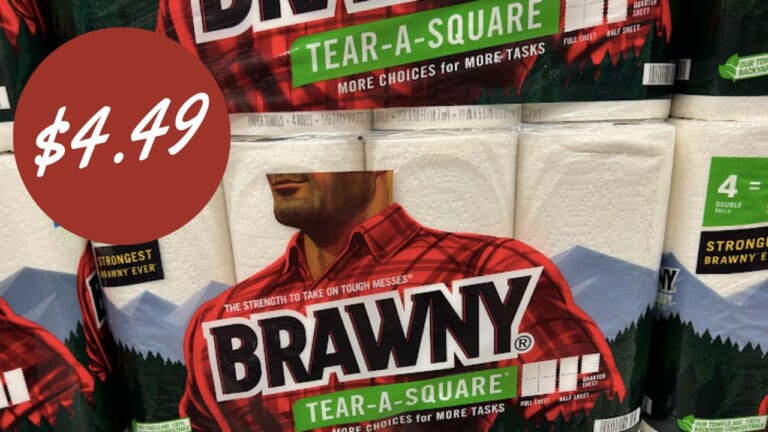 $4.49 Brawny Paper Towels | Kroger Mega Deal