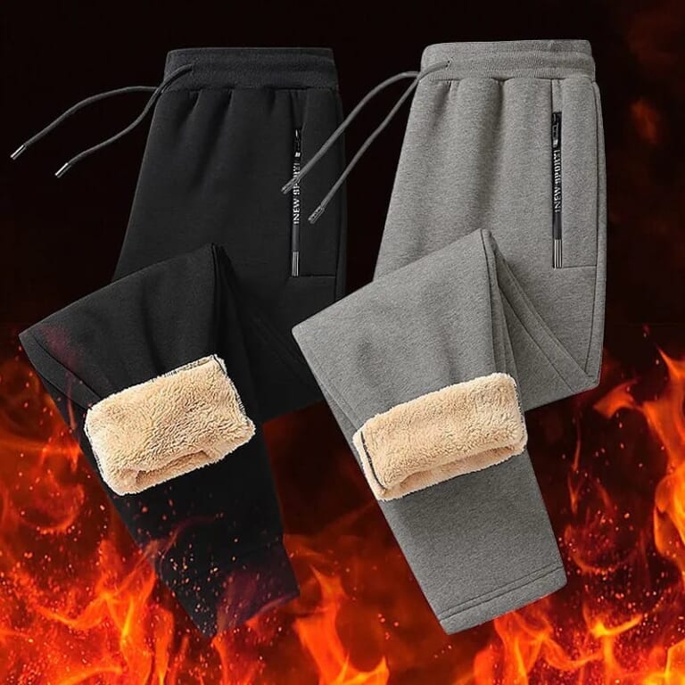 Men's Fleece Joggers for $10 + $7 s&h