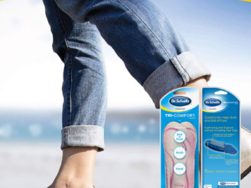Dr. Scholl’s Tri-Comfort Insoles (Women’s Size 6-10) as low as $5.96 when you buy 3 (Reg. $9) + Free Shipping