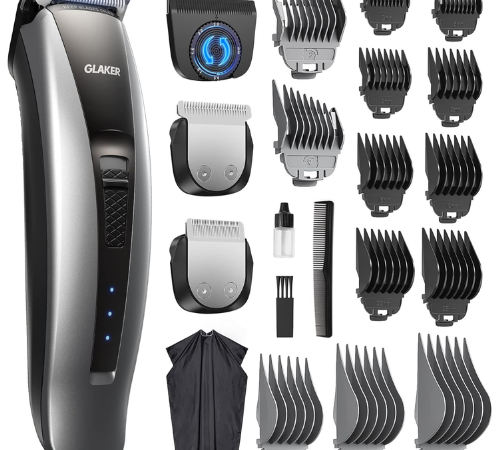 3-in-1 Cordless Hair Clipper with 13x Guards $26.96 After Code + Coupon (Reg. $63) + Free Shipping – Classic Grey or Robin Blue