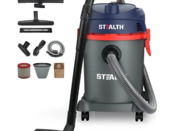 Stealth 3-in-1 6-Gallon Wet/Dry Shop Vacuum for $81 + free shipping