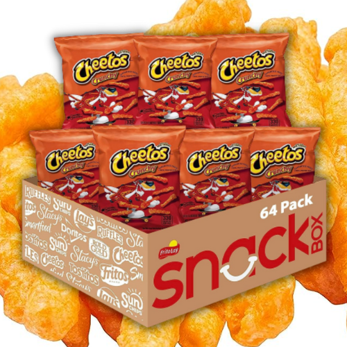 Cheetos 64-Pack Crunchy Cheese Flavored Snacks as low as $25.65 Shipped Free (Reg. $38.36) + Free Shipping – 40¢/2 Oz Bag