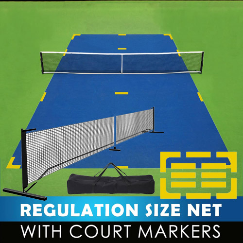 Pickleball Net USAPA 22-Ft Regulation Full Size $47.43 After Code (Reg. $95) + Free Shipping, w/ Court Marking Kit & Carrying Bag