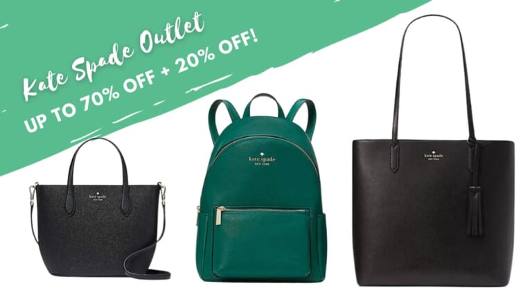 Up to 70% Off Kate Spade Outlet + EXTRA 20% Off Select Items