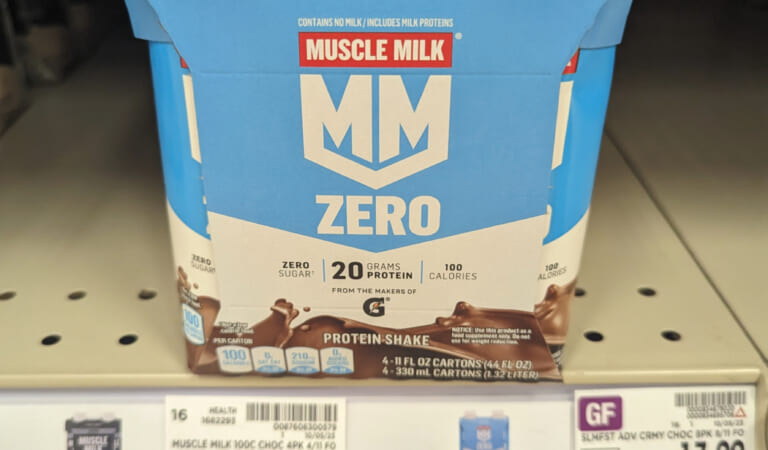 Muscle Milk Protein Shake 4-Pack As Low As $3.75 At Kroger (Regular Price $8.99)