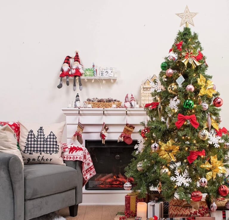 6-Foot Christmas Tree with Decoration Kit