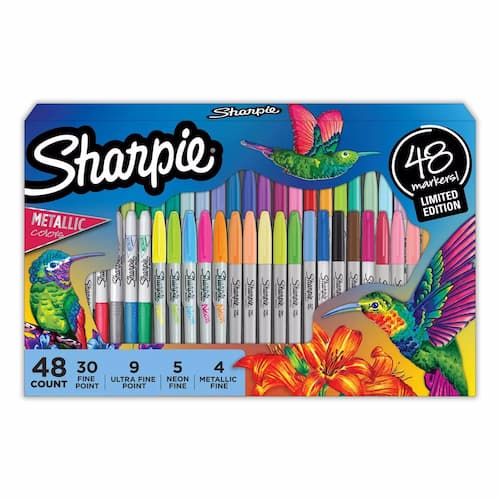 Sharpie 48pk Fine Tip Permanent Markers