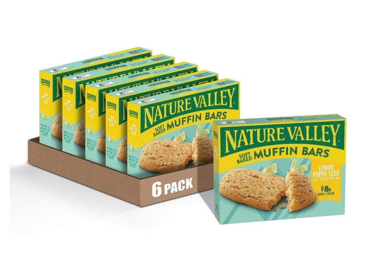 Nature Valley Soft-Baked Muffin Snack Bars, 30 count only $11.34 shipped!