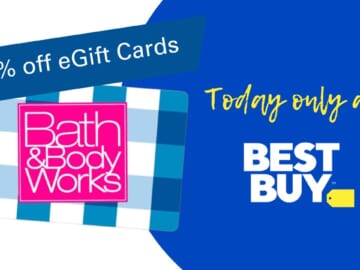 Bath & Body Works Gift Cards 15% off at Best Buy