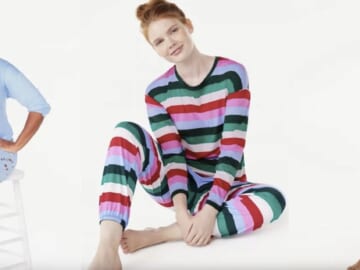 Joyspun Women’s Long Sleeve Pajama Set only $12.98!