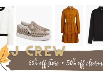 J Crew Store-Wide Sale + 50% Off Clearance