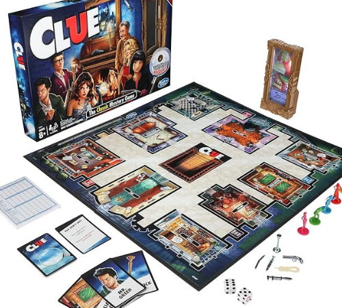 Hasbro Gaming Clue Classic Mystery Board Game with Card Revealing Mirror $12.99 (Reg. $21.99)