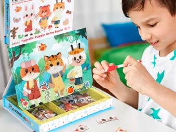 Animal Magnetic Sticker Book Board, 120 Piece Set $13.49 Shipped (Reg. $15)