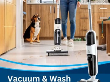 BISSELL TurboClean Cordless Hard Floor Cleaner Mop and Vacuum $179.99 Shipped Free (Reg. $349.99)