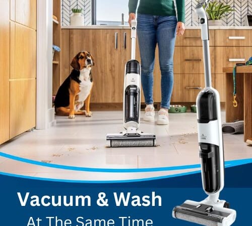 BISSELL TurboClean Cordless Hard Floor Cleaner Mop and Vacuum $179.99 Shipped Free (Reg. $349.99)