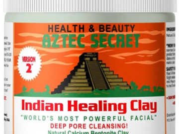 Indian Healing Clay Mask, 3 Pack $18.99 After Code (Reg. $44.85) – $6.33 each