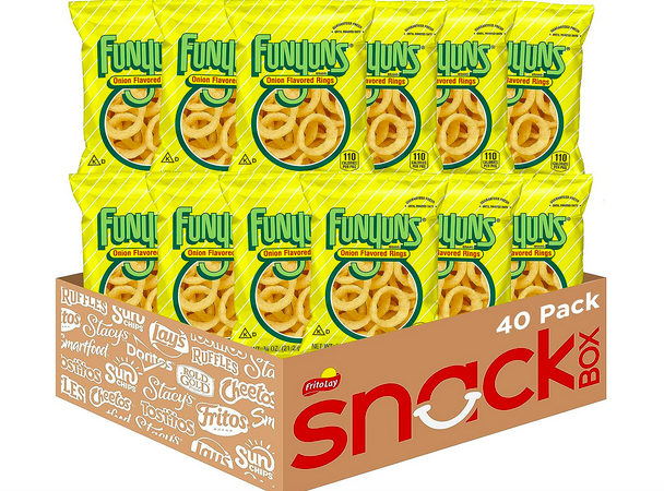 Funyuns Onion Flavored Rings (Pack of 40) only $14.42 shipped!