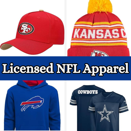 Today Only! Licensed NFL Apparel from $22.39 (Reg. $29.99+)