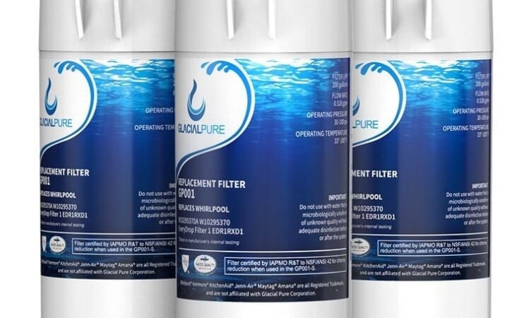 GlacialPure Refrigerator Water and Air Filter 3-Pack for $34 + free shipping