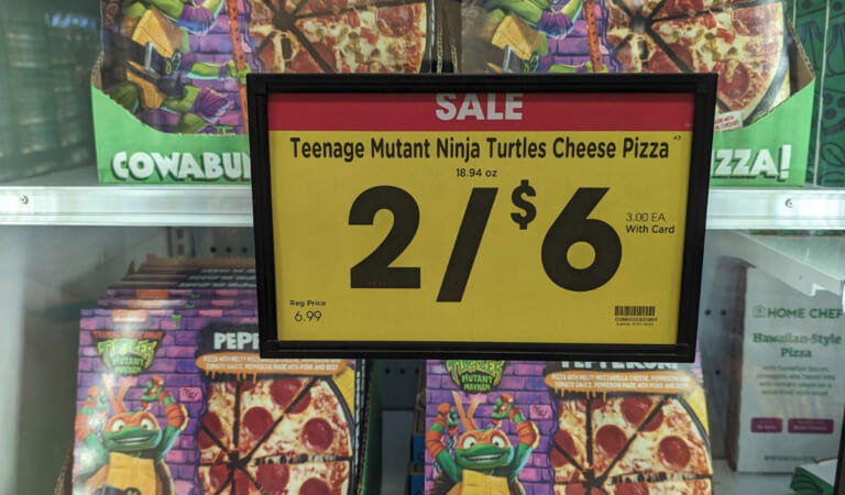 Teenage Mutant Ninja Turtles Pizzas Just $1.50 At Kroger