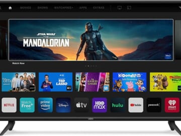 Vizio V-Series V555-J01 55" 4K HDR LED UHD Smart TV for $314 + free shipping