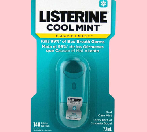 Listerine Cool Mint Pocketmist as low as $1.87 After Coupon (Reg. $5.37) + Free Shipping – Up to 140 Mist Sprays, $0.01/ Spray