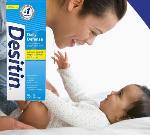 Desitin Daily Defense Baby Diaper Rash Cream, 4-Oz as low as $3.34 After Coupon (Reg. $9.37) + Free Shipping + More