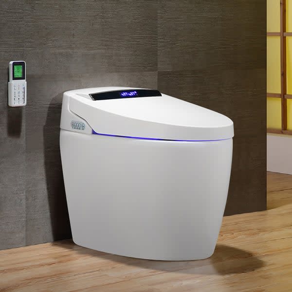 Modern Smart One-Piece Floor Mounted Elongated Toilet for $540 + free shipping