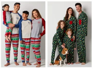 Matching Family Pajamas 50% off at JCPenney!