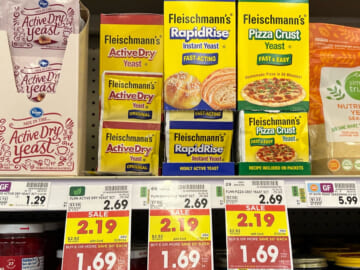 Get Fleischmann’s Yeast For Just $1.99 At Kroger