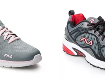 *HOT* FILA Running Shoes for the family as low as $11.89 at Kohl’s!