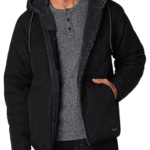 Free Country Men's Hooded Sherpa Lined Reversible Midweight Quilted Jacket for $50 + free shipping w/ $75