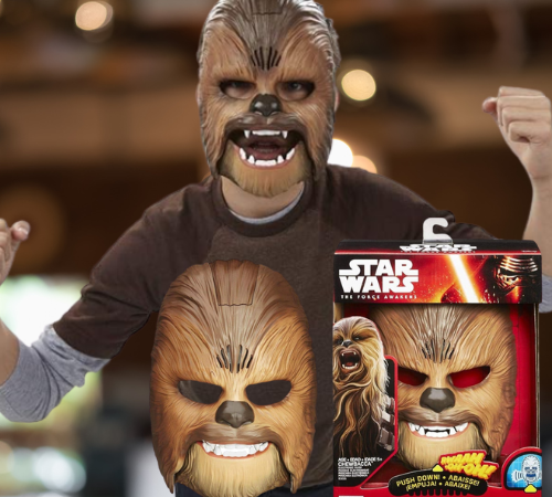 Star Wars Roaring Chewbacca Wookiee Sounds Mask $20 (Reg. $34) – Amazon Exclusive + More