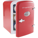 Frigidaire Red Mini Portable Compact Personal Fridge Cooler